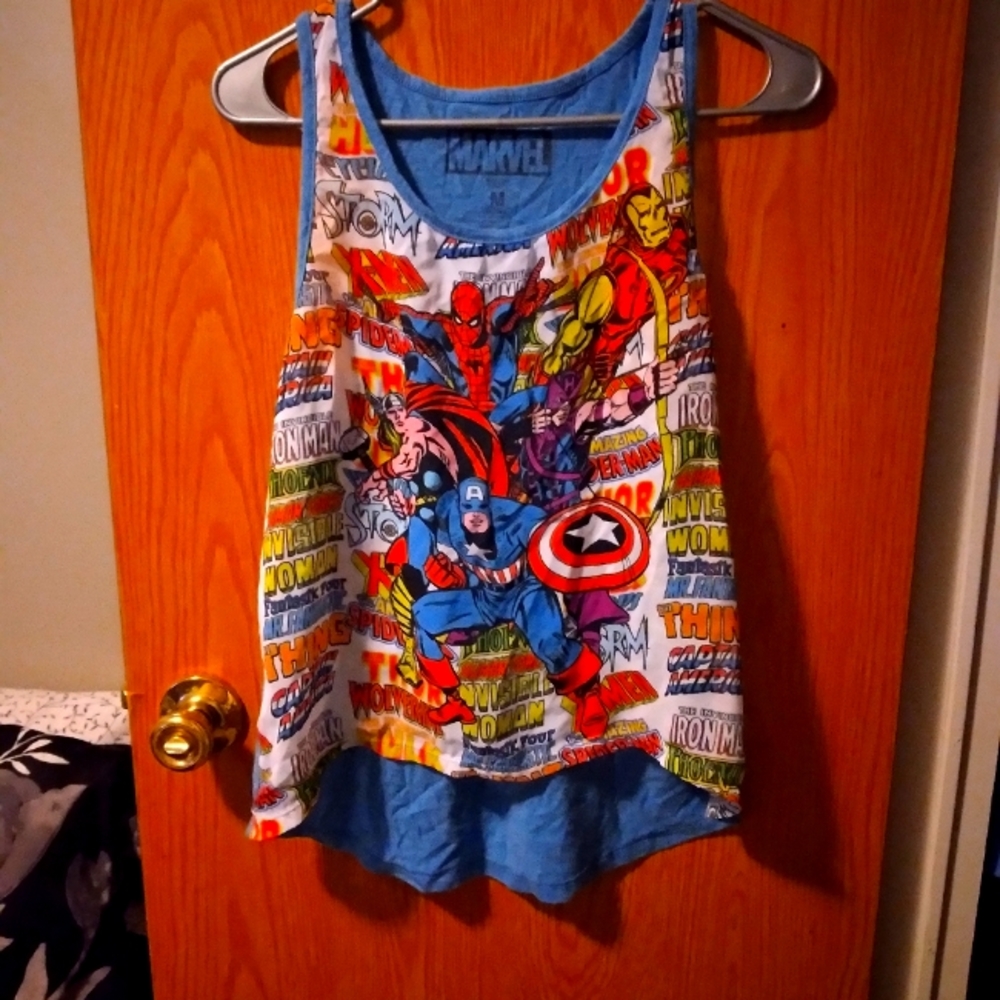 M Marvel Tank Top